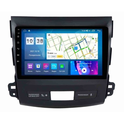 Автомагнитола Roximo 6/128 ГБ RI-2606 для Mitsubishi Outlander II (XL) 2006-2012 на Android 11.0