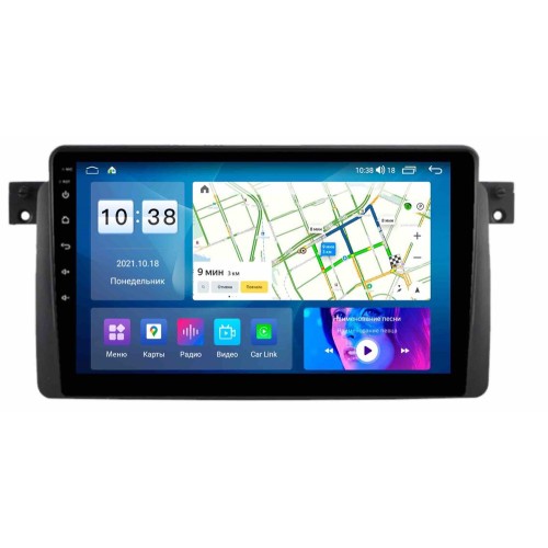 Автомагнитола Roximo 6/128 ГБ RI-2741 для BMW 3 E46 на Android 11.0