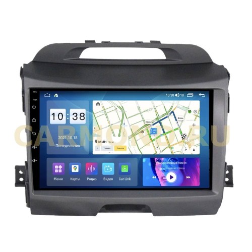 Автомагнитола Roximo 6/128 ГБ RI-2313-N14 для Kia Sportage III 2010-2016 на Android 11.0