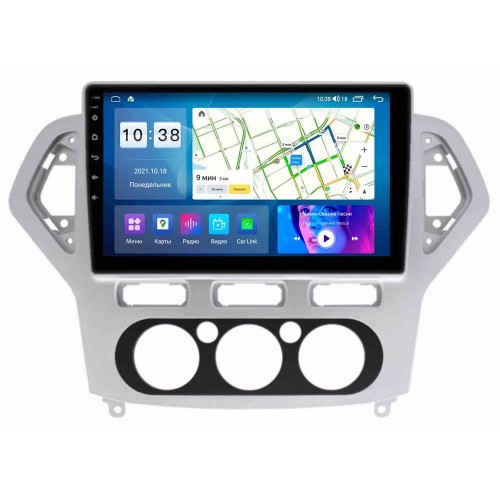 Автомагнитола Roximo 6/128 ГБ RI-1708M для Ford Mondeo IV 2007-2010 на Android 11.0