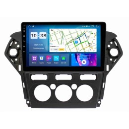 Автомагнитола Roximo 6/128 ГБ RI-1713M для Ford Mondeo IV 2010-2015 на Android 11.0 (кондиционер)