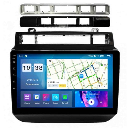 Автомагнитола Roximo 6/128 ГБ RI-3712 (с DSP и 4G-SIM) для Volkswagen Touareg 2014-2019 на Android 11.0