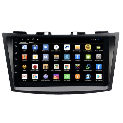 Штатная магнитола Parafar PF054AHD-Low для Suzuki Swift IV 2011-2017 на Android 10.0