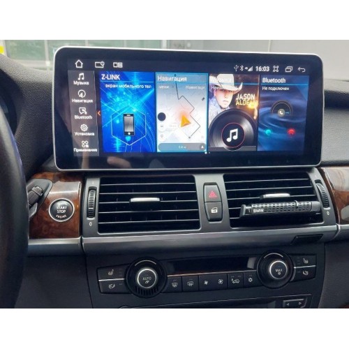 Штатная магнитола 6/128 ГБ RDL-1225 для BMW X5 Серия E70 /X6 E71 (2011-2014) CIC на Android 11.0