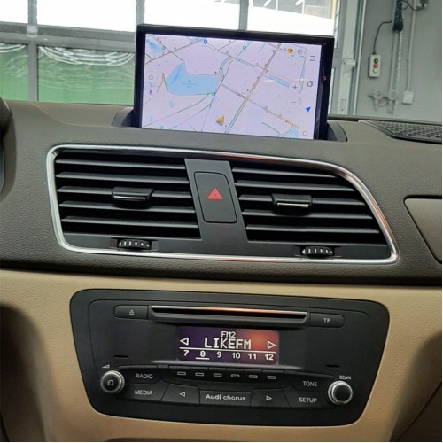 Штатная магнитола 8/128 ГБ RDL-9601MMI для Audi Q3 2011-2019 (для комплектаций со штатной навигацией, MMI 3G) на Android 10.0