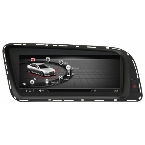 Штатная магнитола 8/64 ГБ RDL-9606MMI для Audi Q5 2008-2016 (8R) для комплектаций со штатной навигацией, MMI 3G на Android 10.0