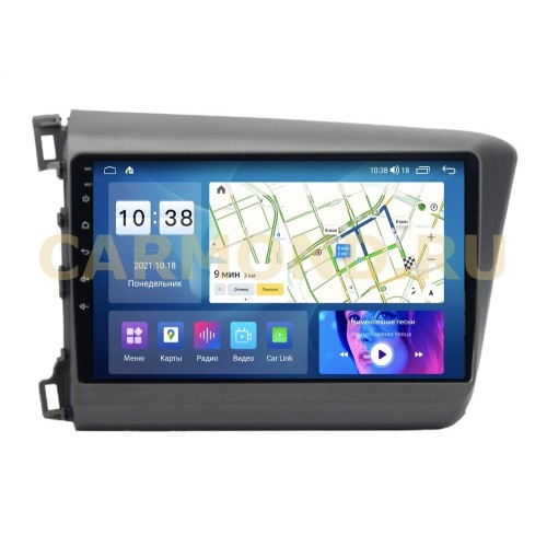 Автомагнитола Parafar для Honda Civic 9 (IX) 2011-2015 на Android 11.0 (PF132UHD-Low)