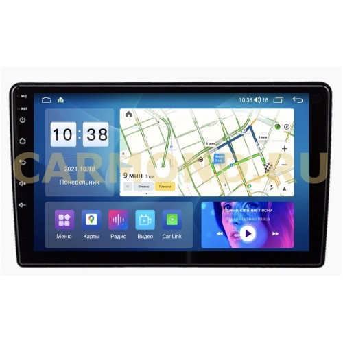 Автомагнитола Parafar для Jeep Commander, Compass, Grand Cherokee, Liberty, Wrangler 2007-2013 на Android 11.0 (PF899UHD-Low)