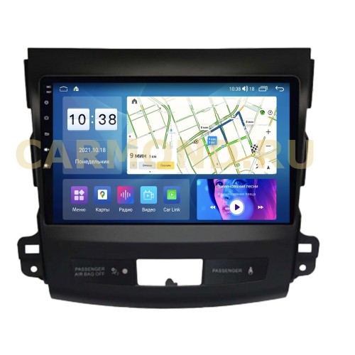 Автомагнитола Parafar для Mitsubishi Outlander XL 2006-2012 на Android 11.0 (PF056UHD)