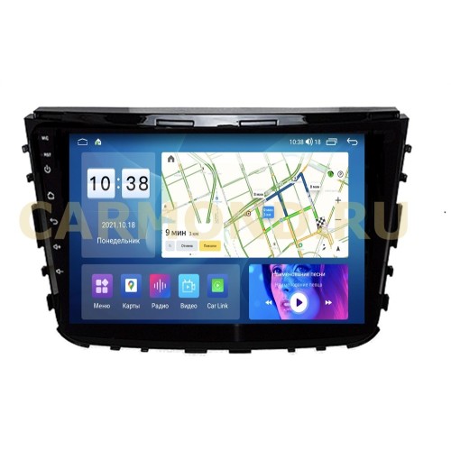 Автомагнитола Parafar для SsangYong Rexton 2018-2023 на Android 11.0 (PF356UHD10-Low)