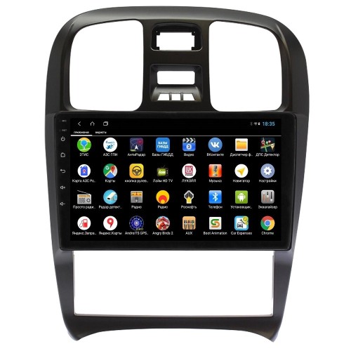 Штатная магнитола Штатная магнитола Parafar для Hyundai Sonata 2004-2008 на Android 12.0 (PF308XHD-Low)
