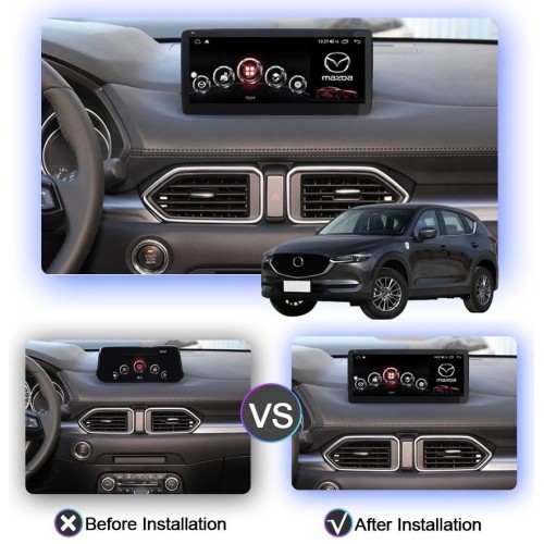 Штатная магнитола CarMedia NH-M1212 для Mazda CX-5 2018-2022 (для самой максимальной комплектации) на Android 10.0