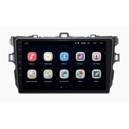 Штатная магнитола Parafar PF692Lite для Toyota Corolla X 2006-2013 на Android 10.0
