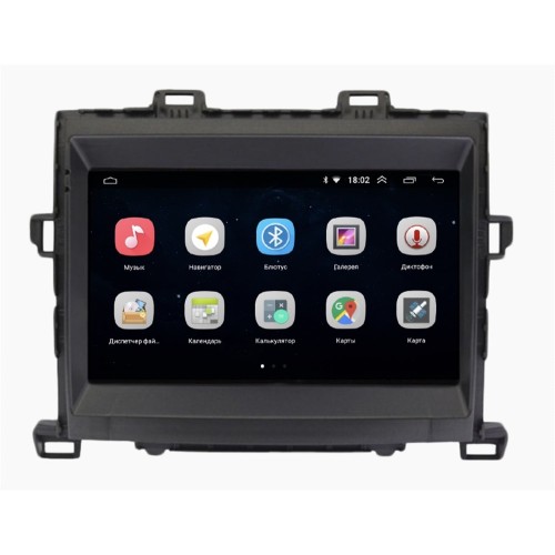 Штатная магнитола Parafar PF698Lite-Low для Toyota Alphard II 2008-2014 на Android 10.0