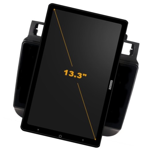 Штатная магнитола CarMedia OL-9107-RLX для Volkswagen TOUAREG 2011+ на Android 10.0