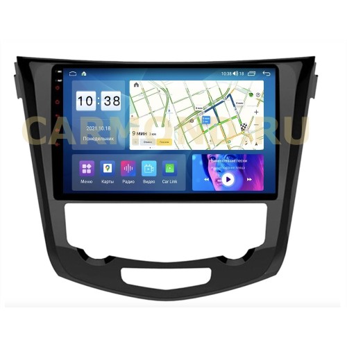 Штатная магнитола Roximo RI-1212 (С DSP И 4G-SIM) 8/128 ГБ для Nissan Qashqai II, X-Trail III 2014-2019 климат на Android 11.0