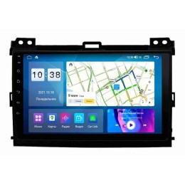 Штатная магнитола Roximo RI-1105 (с DSP и 4G-SIM) 8/128 ГБ для Toyota Land Cruiser Prado 120 2002-2009 на Android 11.0