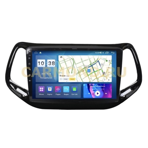 Штатная магнитола Roximo RI-2204 (С DSP И 4G-SIM) 8/128 ГБ для Jeep Compass II 2017-2024 на Android 11.0