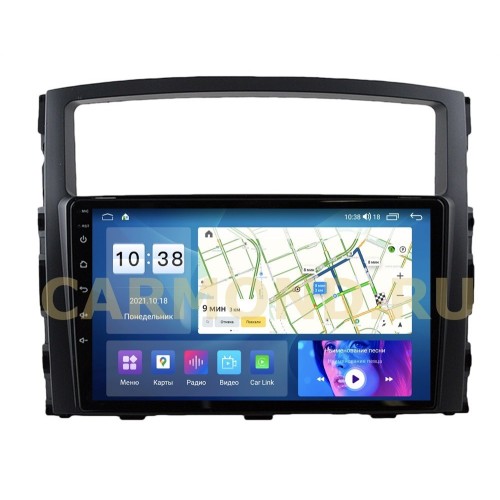 Штатная магнитола Roximo RI-2603 (С DSP И 4G-SIM) 8/128 ГБ для Mitsubishi Pajero IV 2006-2019 на Android 11.0