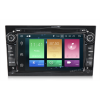 Штатная магнитола CarMedia MKD-7408b-P6 для Opel Astra, Vectra, Corsa, Zafira 2004-2017 на Android 10.0 черный лак