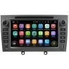 Штатная магнитола CarMedia MKD-7047G-P6 для Peugeot 408 2012+, 308 2008-2014, RCZ 2010-2015 серый на Android 10.0