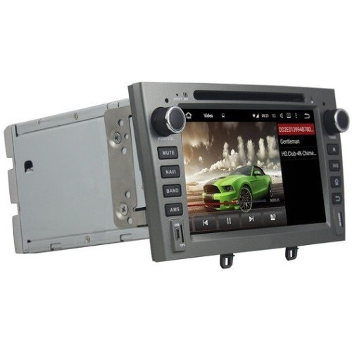 Штатная магнитола CarMedia MKD-7047G-P6 для Peugeot 408 2012+, 308 2008-2014, RCZ 2010-2015 серый на Android 10.0