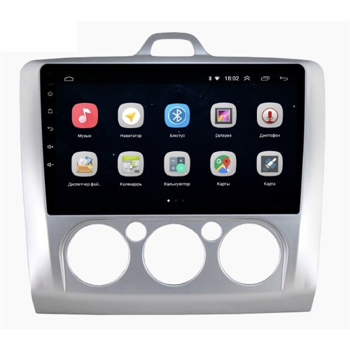 Штатная магнитола Parafar для Ford Focus 2 II 2005-2011 (без климата) на Android 10.0 (PF695Lite-Low)