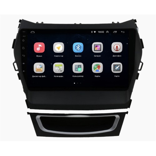 Штатная магнитола Parafar для Hyundai Santa Fe III 2012-2019 на Android 10.0 (PF209Lite-Low)