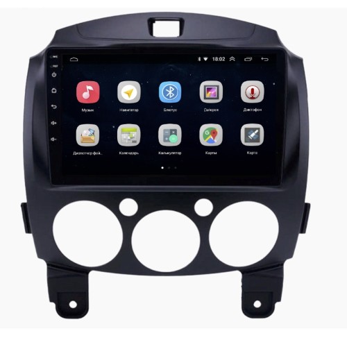 Штатная магнитола Parafar для Mazda 2 II 2007-2014 на Android 10.0 (PF165Lite)