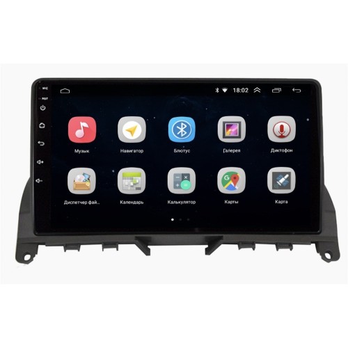 Штатная магнитола Parafar для Mercedes C-klasse (W204) 2006-2011 на Android 9.0 (PF222Lite)