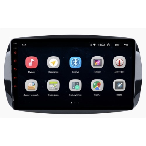 Штатная магнитола Parafar для Mercedes Fortwo III 2014-2024, Forfour II 2014-2024 на Android 10.0 (PF214Lite)