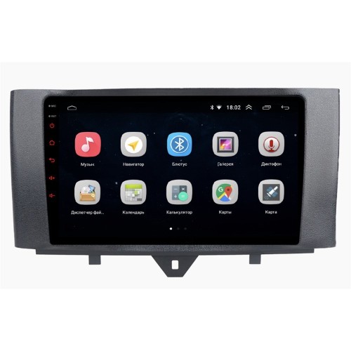 Штатная магнитола Parafar для Mercedes Smart Fortwo II 2011-2015 на Android 10.0 (PF215Lite)