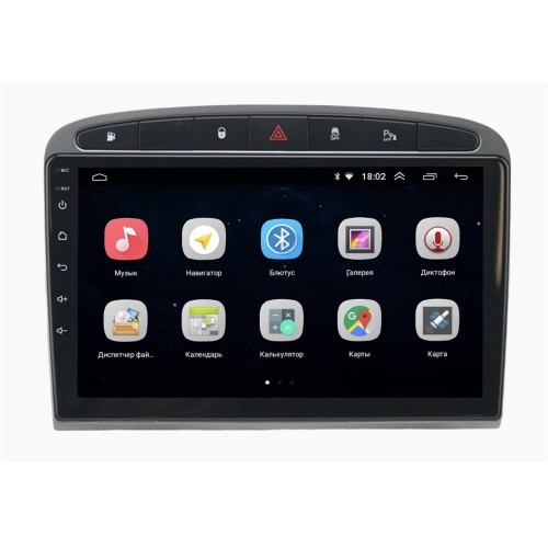 Штатная магнитола Parafar для Peugeot 308 I, 408, RCZ I 2010-2017 черная на Android 10.0 (PF081Lite-B)