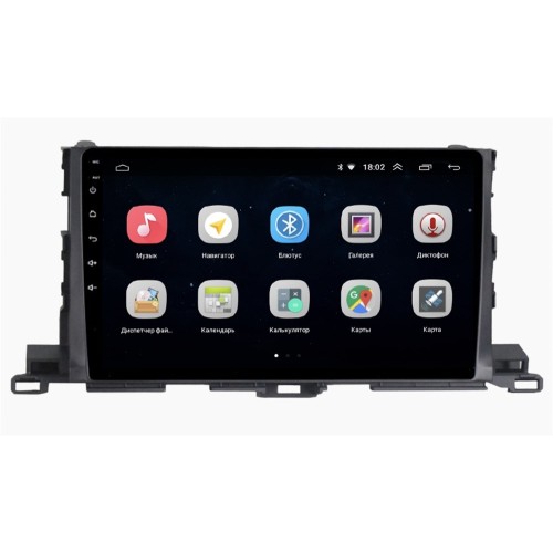Штатная магнитола Parafar для Toyota Highlander (U50) 2014-2019 на Android 10.0 (PF467Lite)