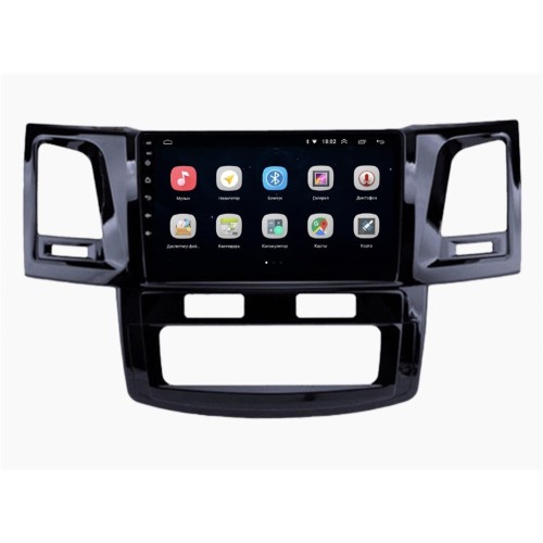 Штатная магнитола Parafar для Toyota Hilux VII, Fortuner I 2011-2015 на Android 10.0 (PF062Lite)