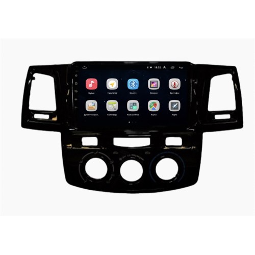 Штатная магнитола Parafar для Toyota Hilux VII, Fortuner I 2011-2015 на Android 10.0 (PF062Lite-AC)