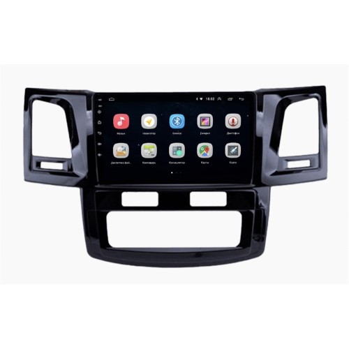 Штатная магнитола Parafar для Toyota Hilux VII, Fortuner I 2011-2015 на Android 10.0 (PF062Lite-Low)
