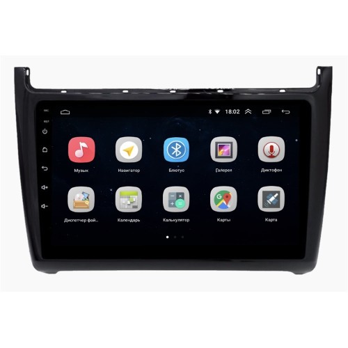 Штатная магнитола Parafar для Volkswagen Polo 5 2009-2019 на Android 10.0(PF968Lite-Low)