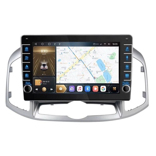 Штатная магнитола CarMedia OL-1276-D (с кнопками) для Chevrolet Captiva I 2011-2015 на Android 10.0