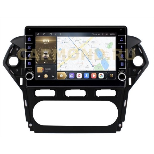 Штатная магнитола CarMedia OL-1281-1-D (с кнопками) для Ford Mondeo IV 2010-2015 на Android 10.0