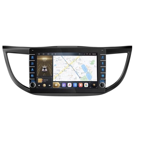 Штатная магнитола CarMedia OL-1641-D (с кнопками) для Honda CR-V IV 2012-2016 на Android 10.0