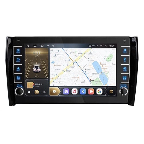 Штатная магнитола CarMedia OL-1921-D (с кнопками) для Skoda Kodiaq 2016-2024 на Android 10.0