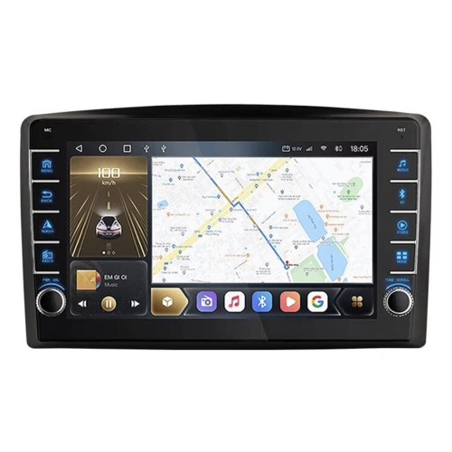 Штатная магнитола CarMedia OL-1988-D (с кнопками) для Mercedes Vito III (W447) 2014-2024 на Android 10.0