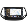 Штатная магнитола CarMedia OL-1255-F (с кнопками) для Jeep Compass II 2017-2024 на Android 10.0
