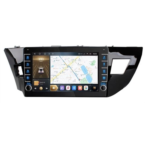 Штатная магнитола CarMedia OL-1603-F (с кнопками) для Toyota Corolla 2012-2016 на Android 10.0