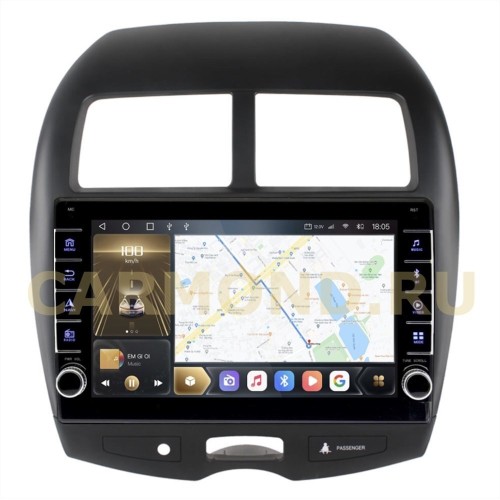 Штатная магнитола CarMedia OL-1631-F (с кнопками) для Citroen C4 AirCross 2012-2017 на Android 10.0