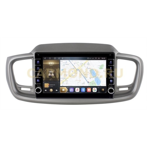 Штатная магнитола CarMedia OL-1738-F (с кнопками) для Kia Sorento III Prime 2015-2020 на Android 10.0
