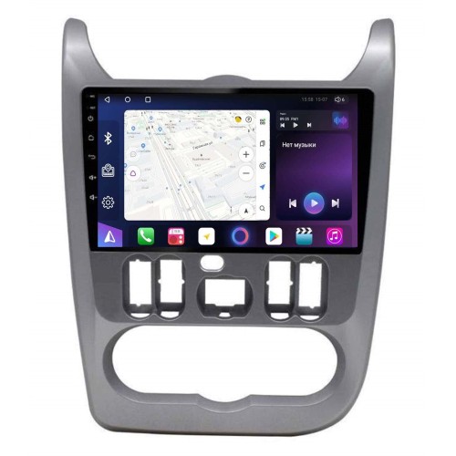 Штатная магнитола Unison QL752M для Lada Largus I 2012-2020 на Android 10.0