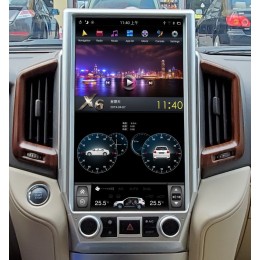 CarMedia ZF-1829L-Q6 Tesla-Style для Toyota Land Cruiser 200 2015-2021 на Android 11.0