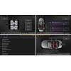 Штатная магнитола Unison QL1003M для Changan CS35, CX35 на Android 10.0